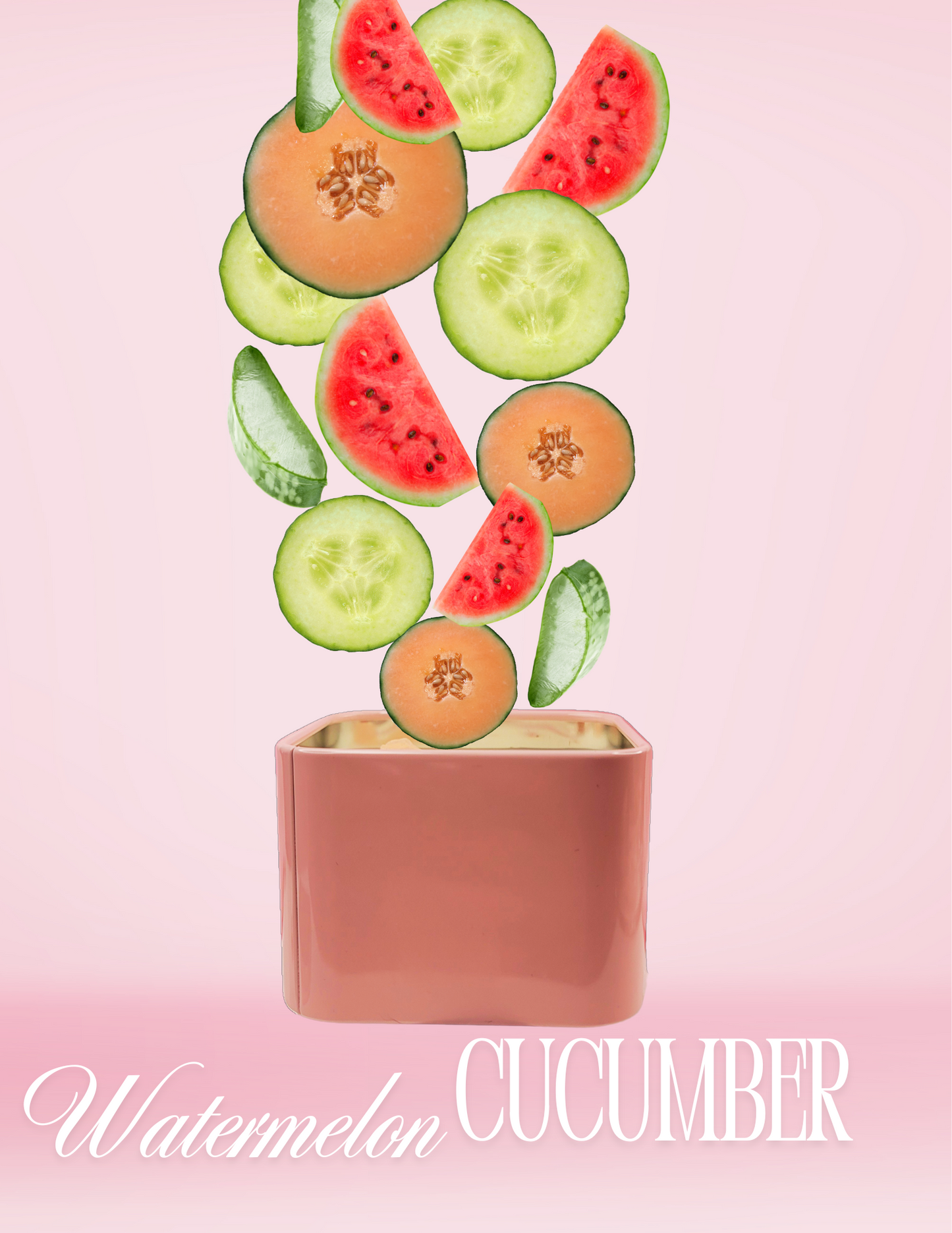 Watermelon Cucumber Pink Tin 6oz