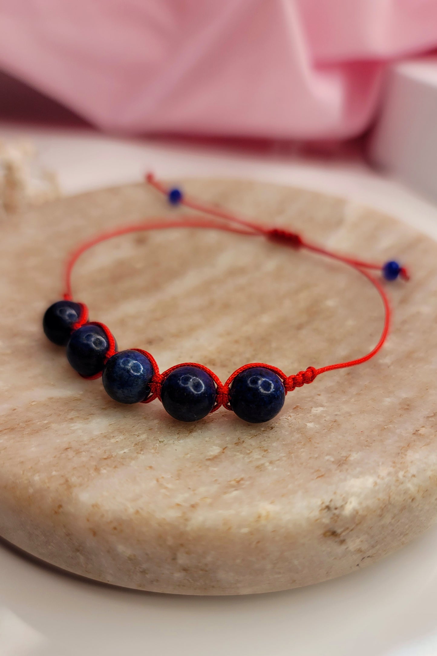 Lapis lazuli Wrap Around Bracelet