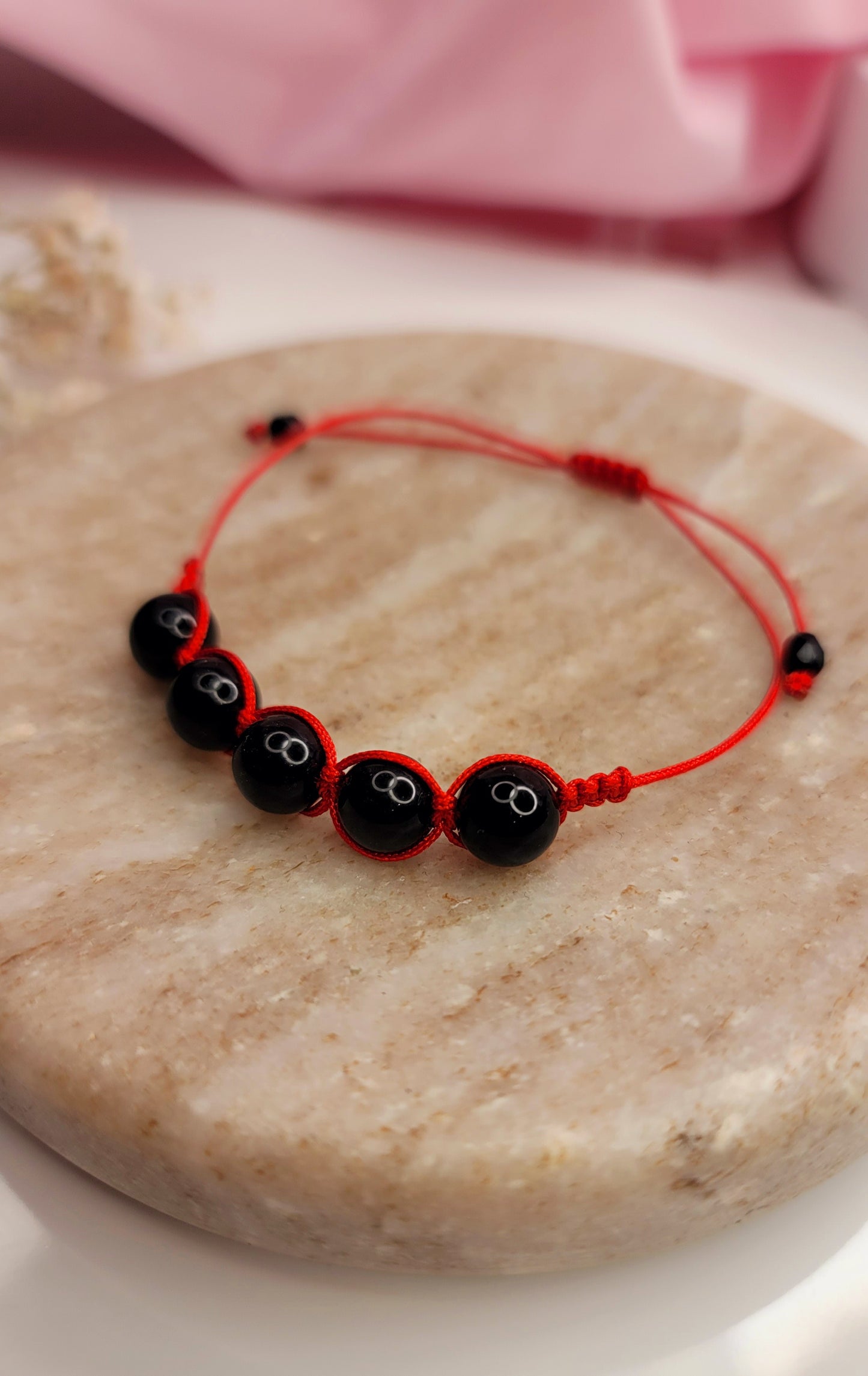 Obsadian Wrap Around Bracelet