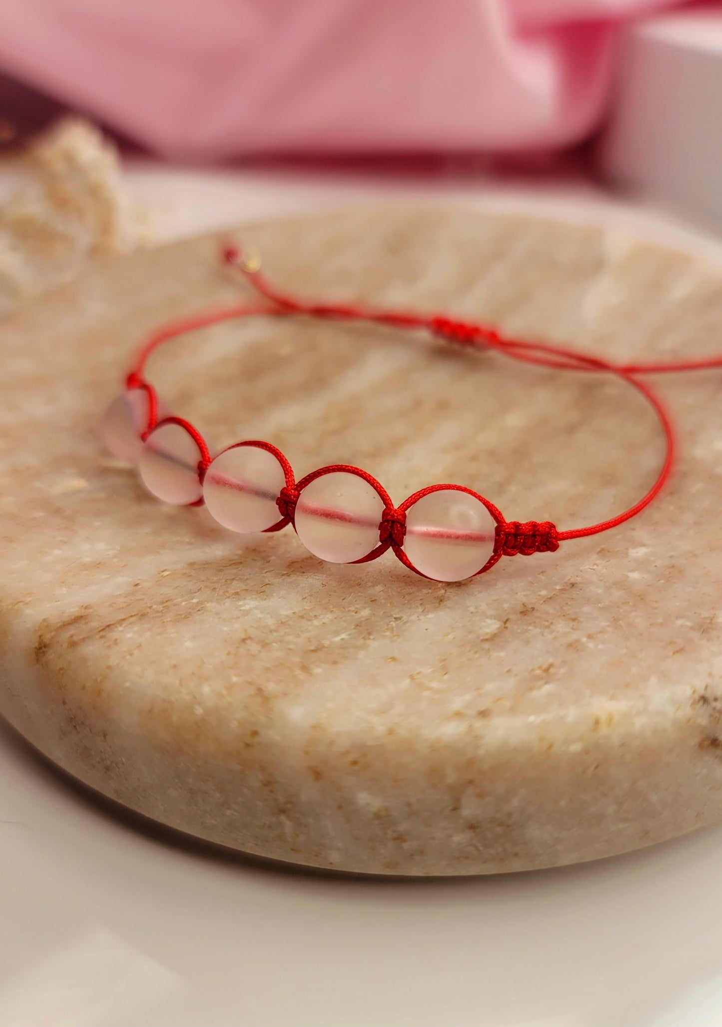 Clear Quartz Wrap Around Bracelet