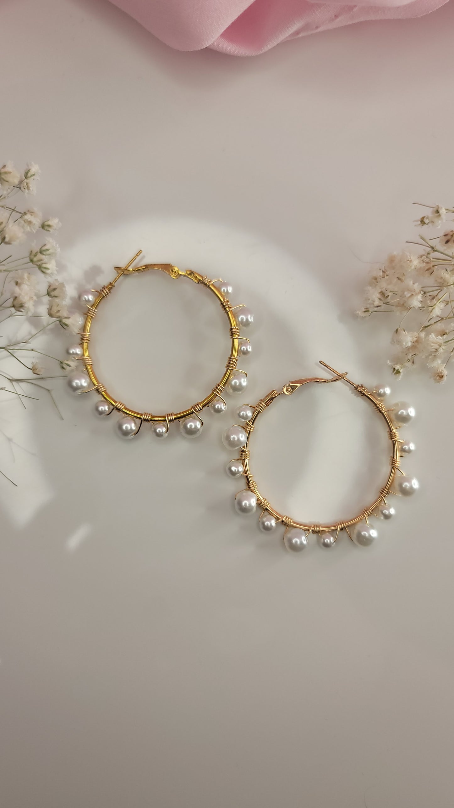 Golden Dew Hoops