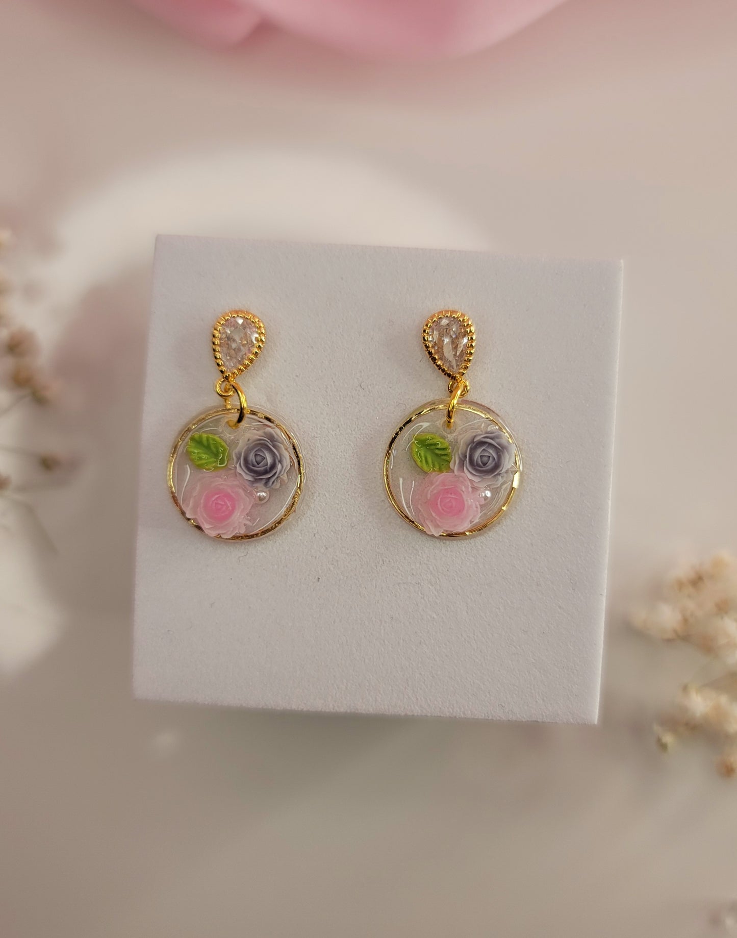 Rosé Garden Studs