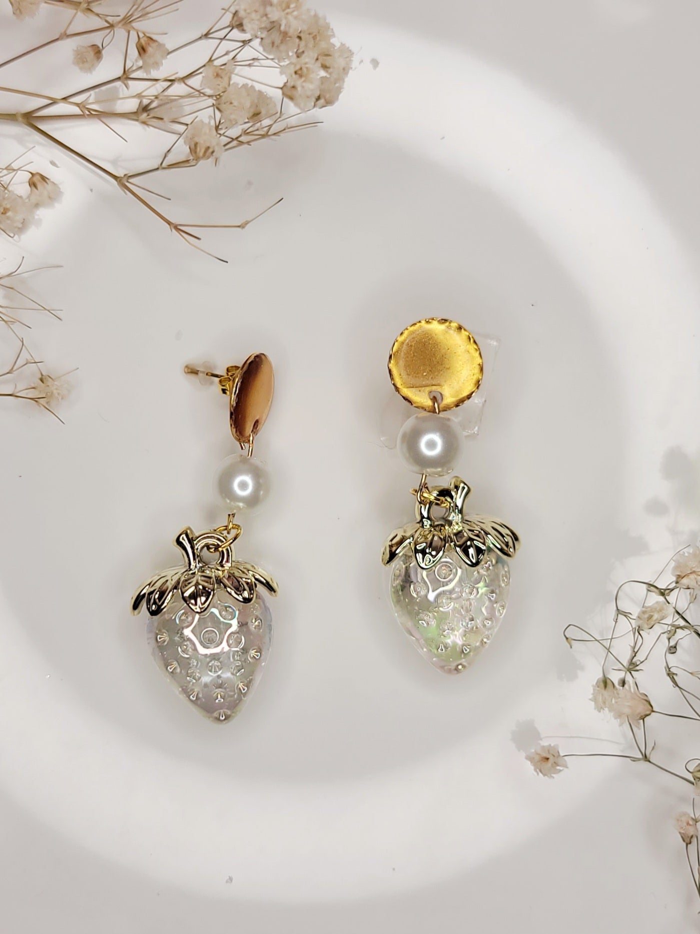 Crystal Strawberry Drops