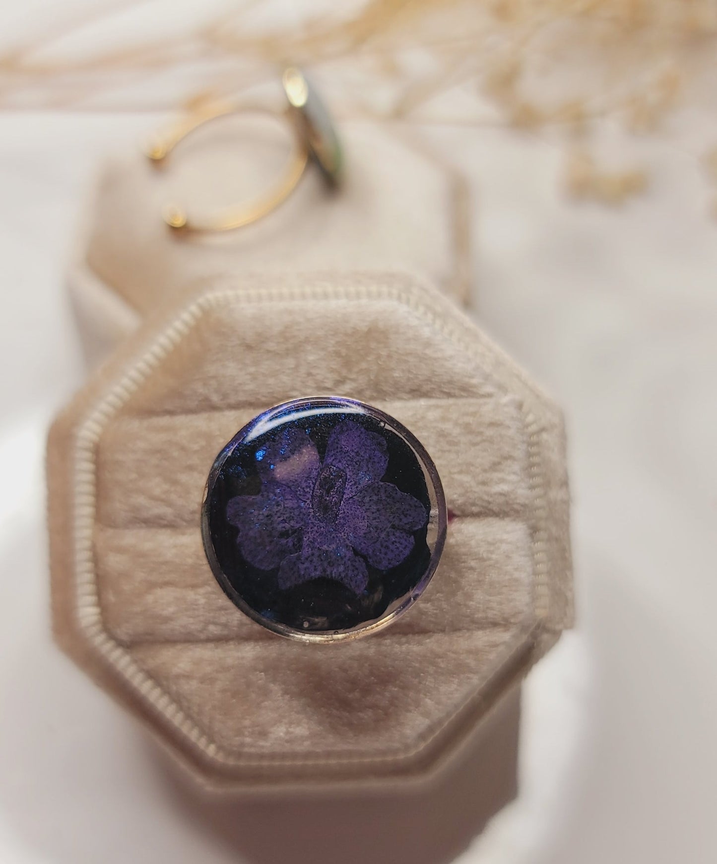 Midnight Violet Ring