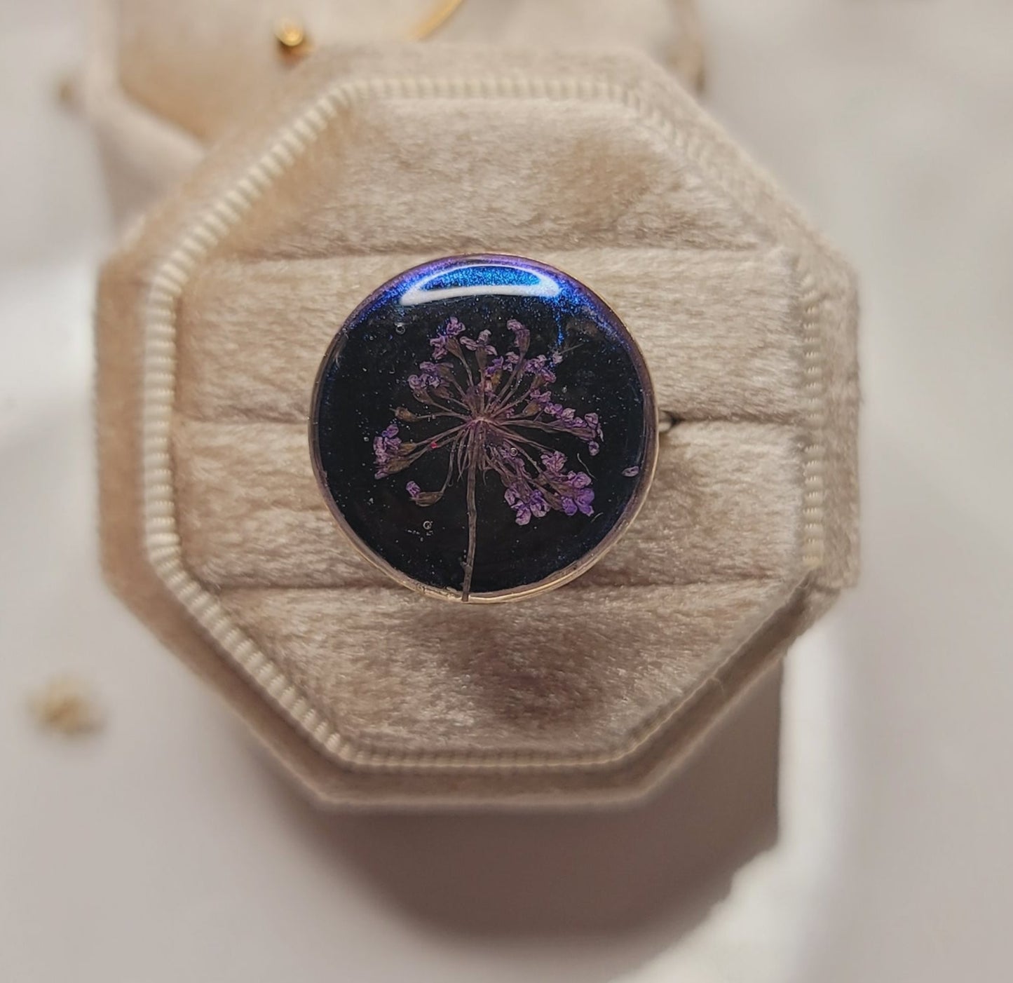 Violet Constellation Ring