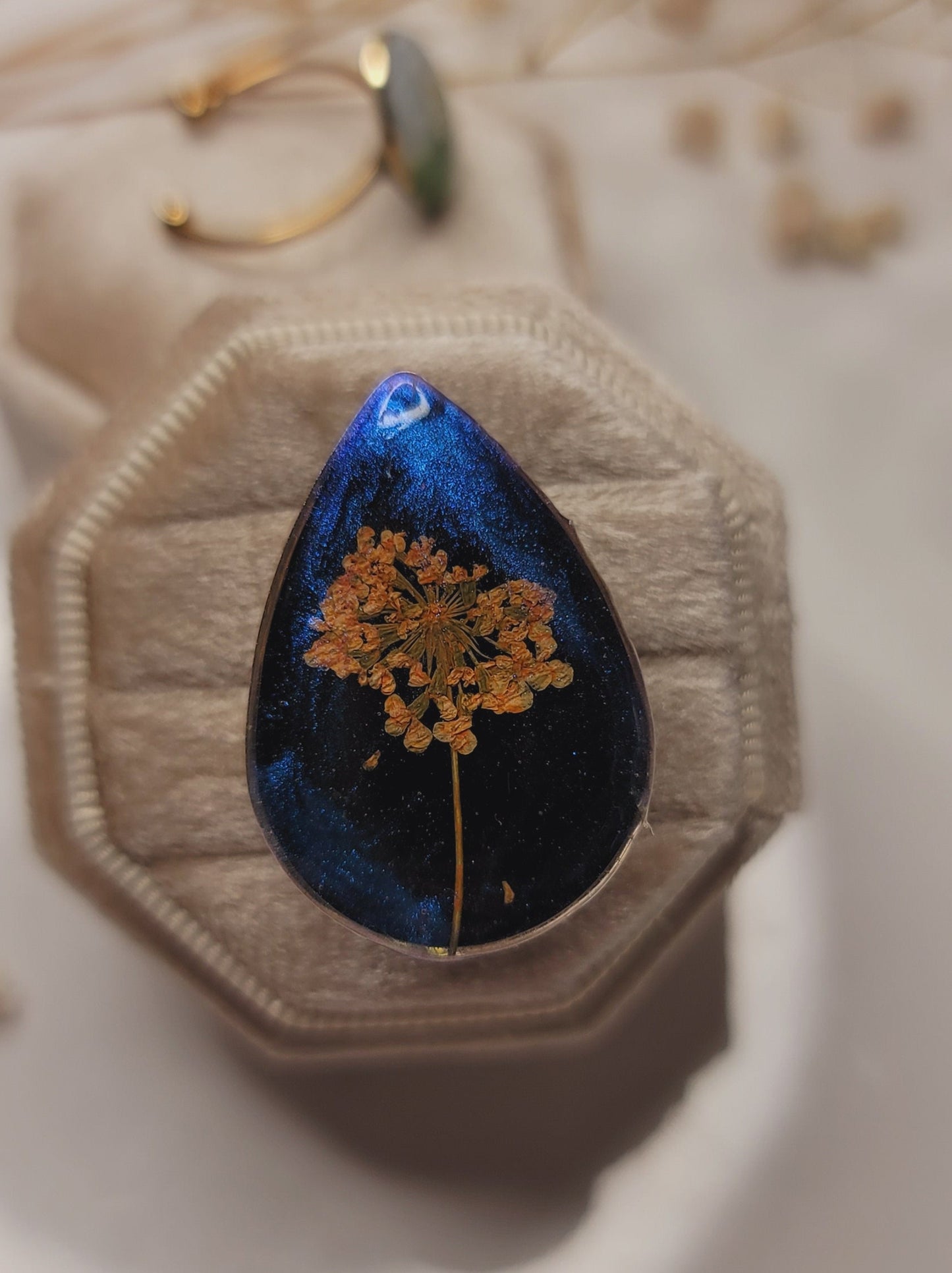 Golden Hour Wildflower Ring