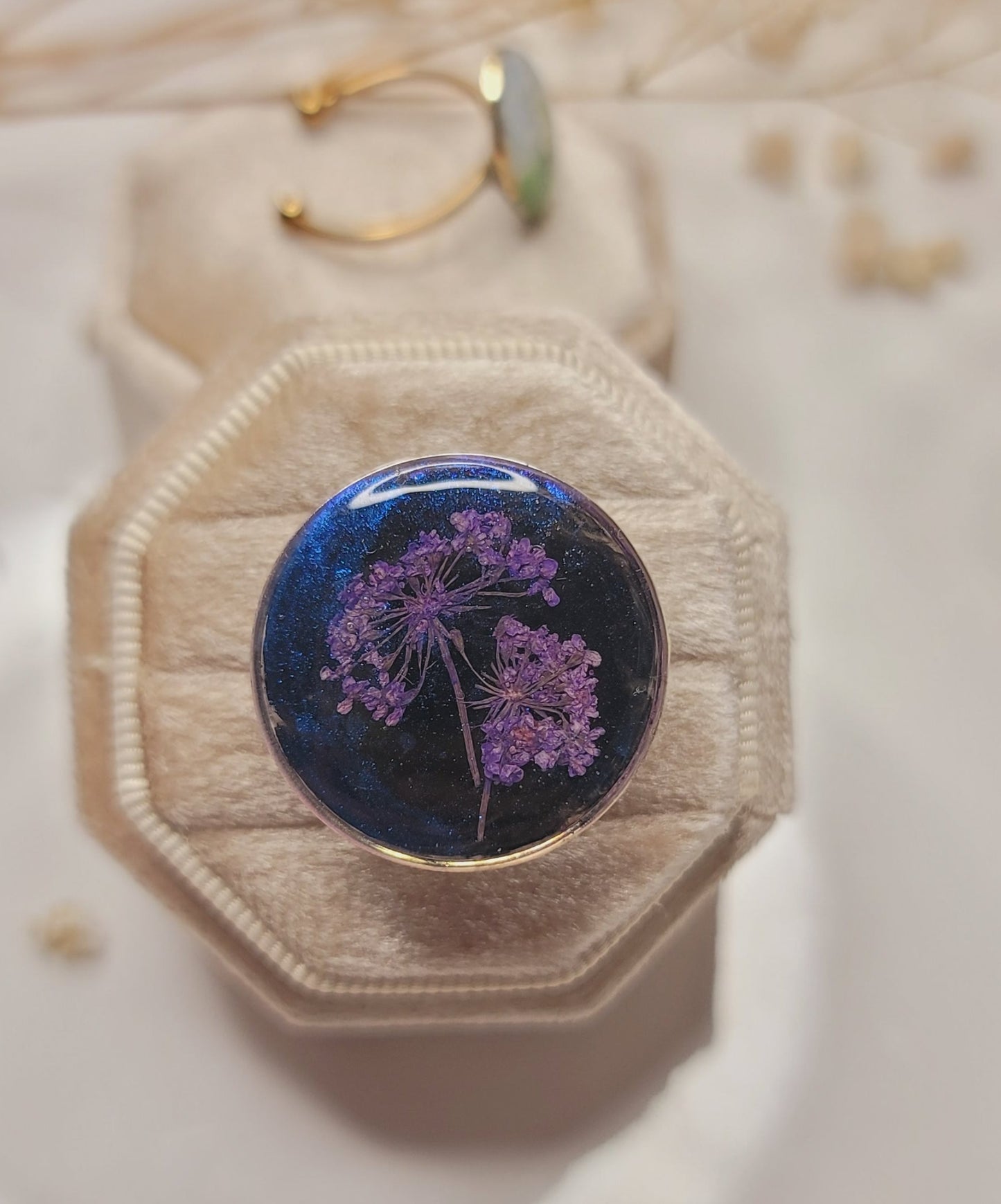 Midnight Bloom Ring