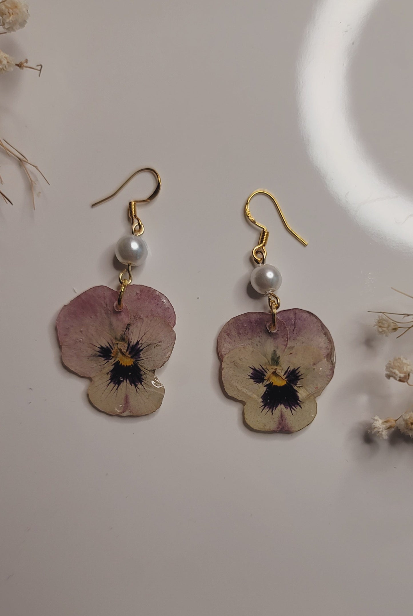 Blush Garden Pansy Drops