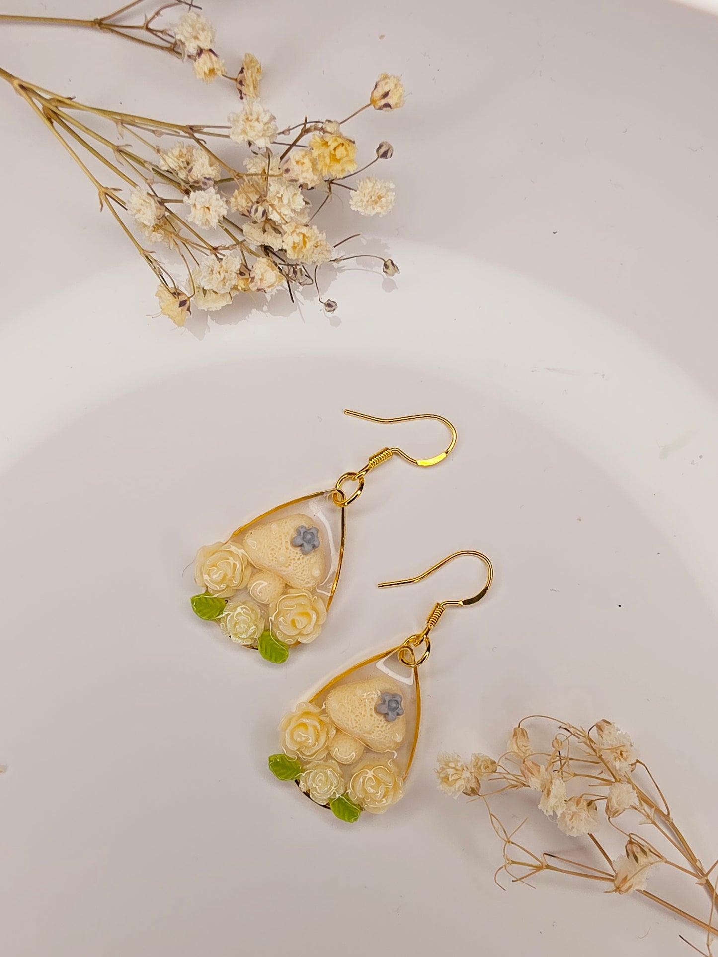 Enchanted Forest Mushroom Earrings