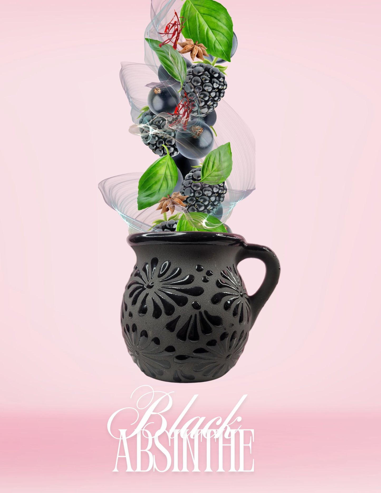 Black Absinthe - Black Mug 14oz