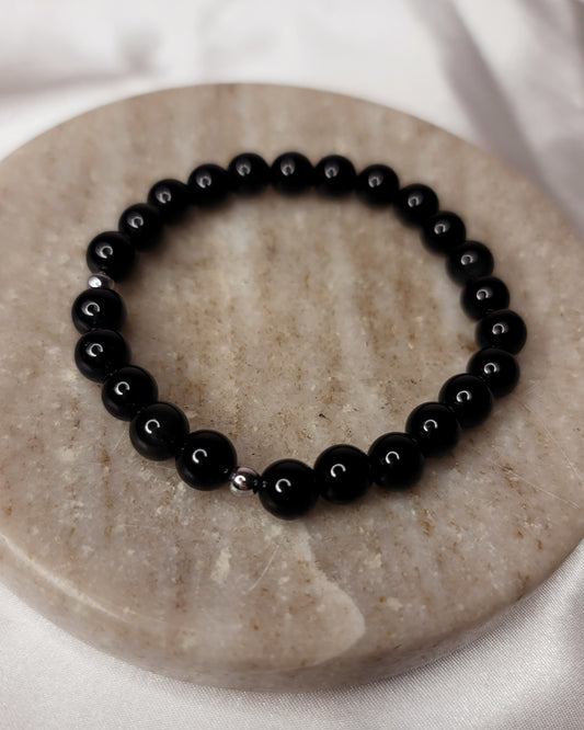 Obsidian Crystal Bracelets