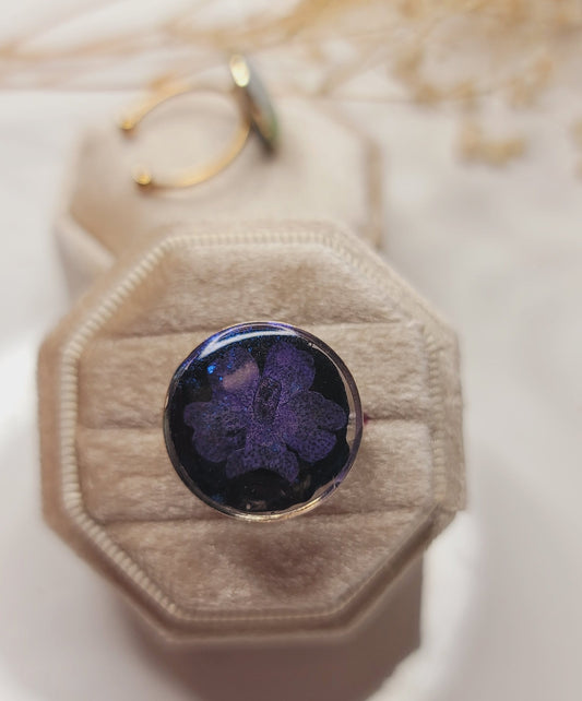 Midnight Violet Ring