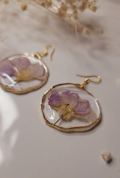 Blushing Petal Garden Earrings