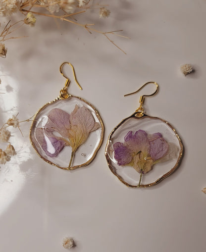 Blushing Petal Garden Earrings