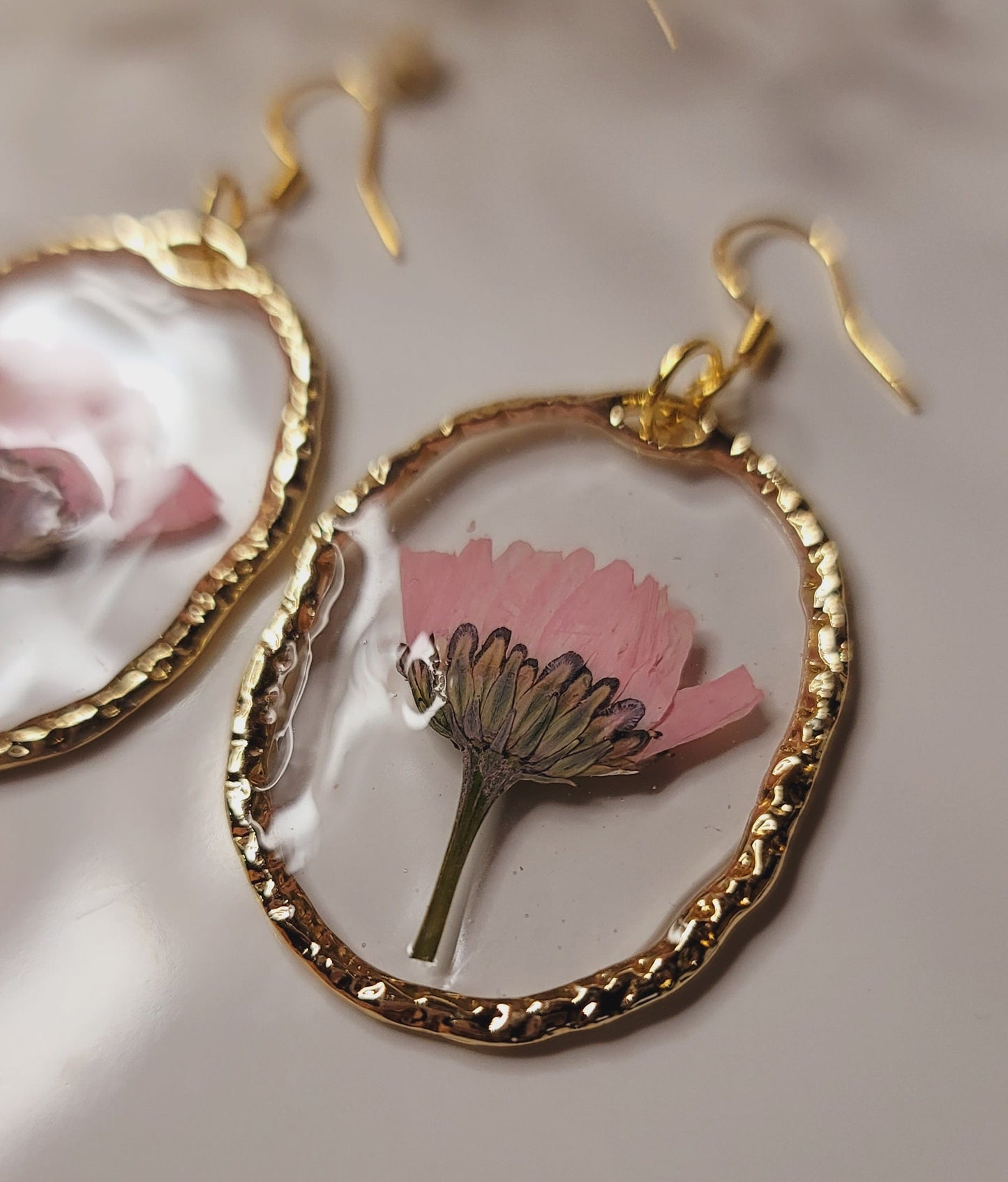 Pink Whisper Bloom Earrings