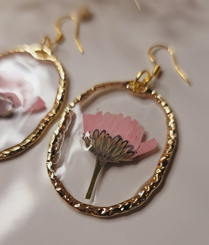 Pink Whisper Bloom Earrings