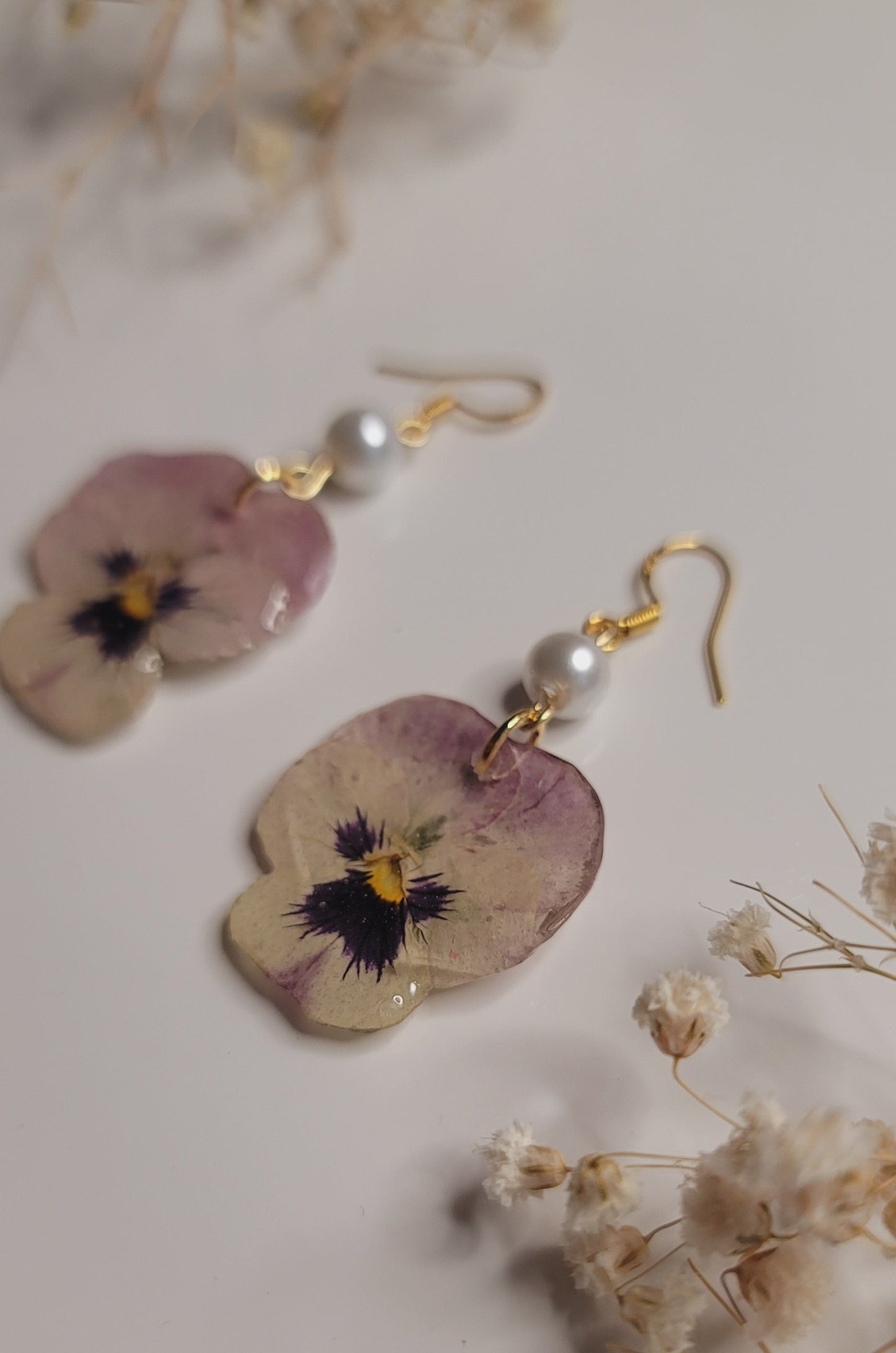 Blush Garden Pansy Drops