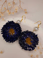 Midnight Bloom Statement Earrings