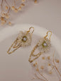 Ivory Daisy Chain Earrings
