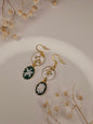 Enchanted Garden Cameo Earrings
