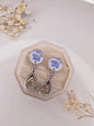 Forget Me Not Secret Garden Earrings
