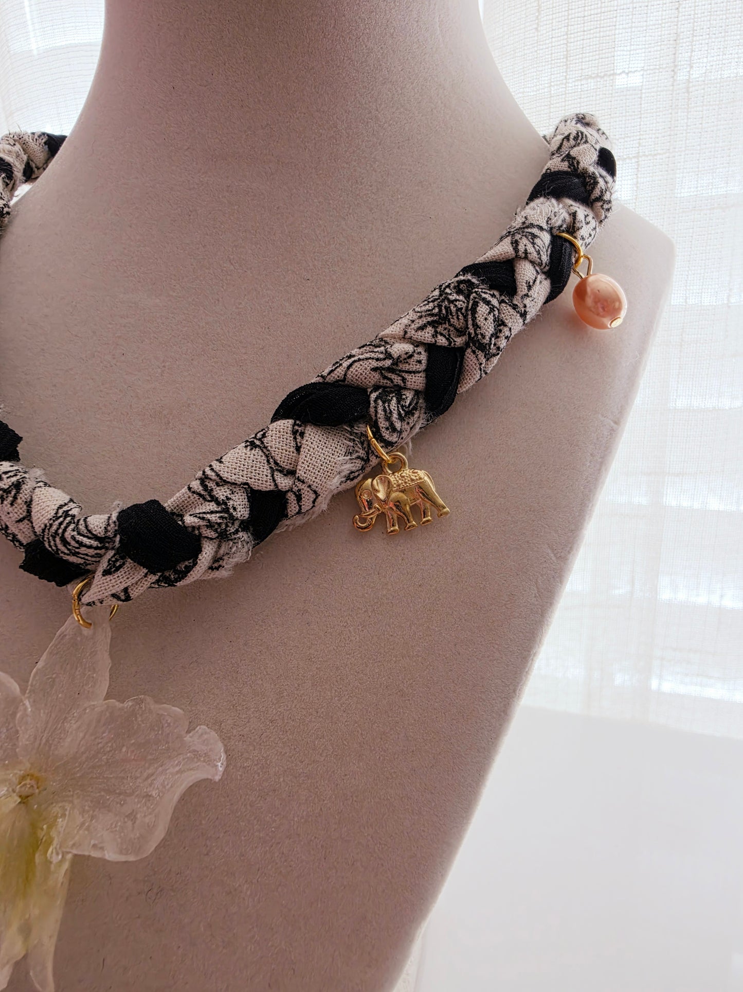 Orchid Reverie Statement Necklace