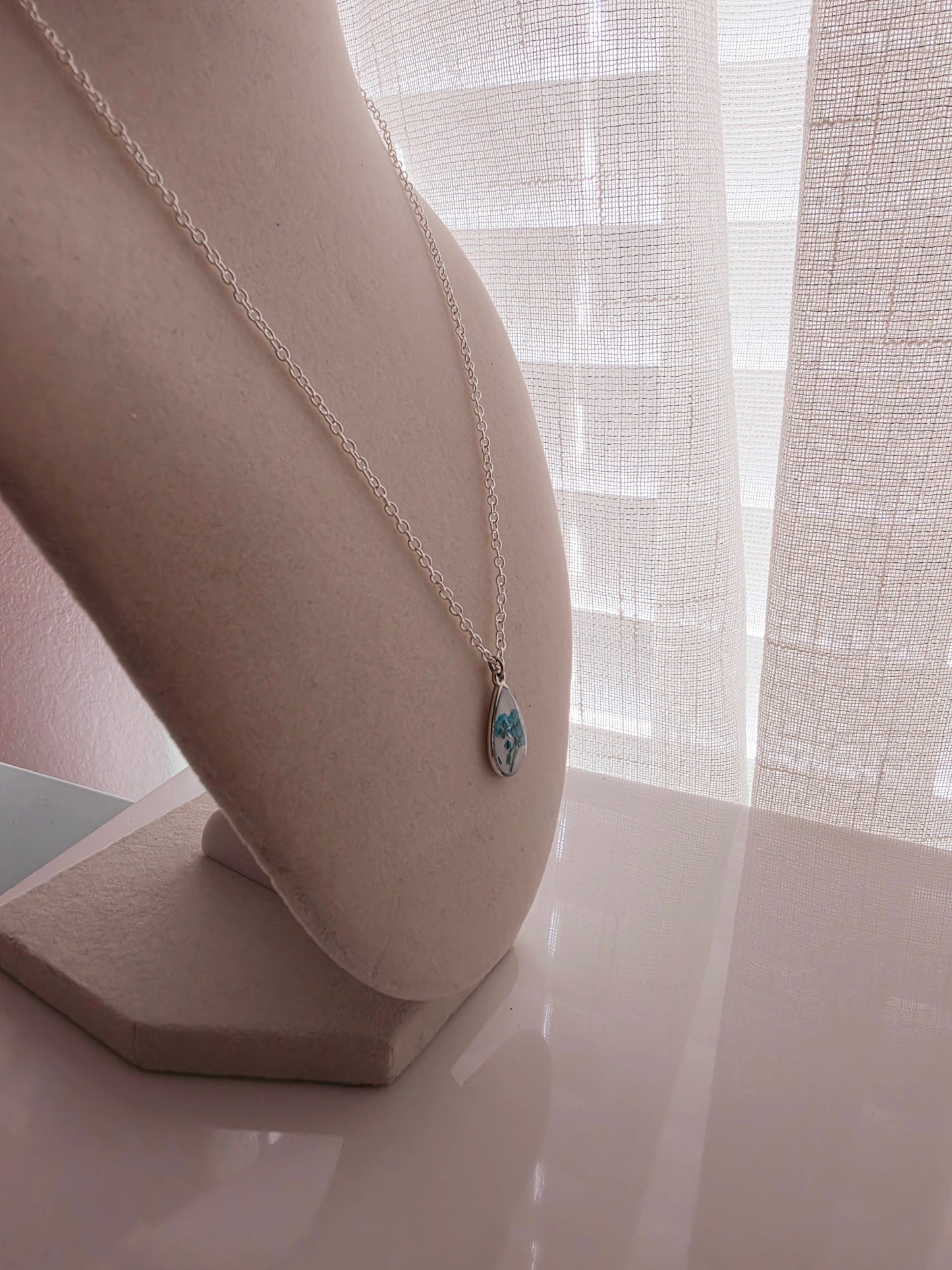 Blue Lagoon Bloom Necklace