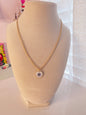 Forget Me Not Keepsake Necklace gold