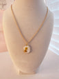 Golden Bloom Keepsake Necklace