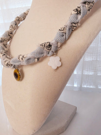 Sunflower Cottage Charm Necklace